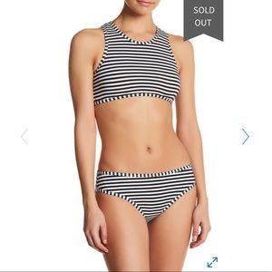 Tart swim stripe 2 piece bikini XS